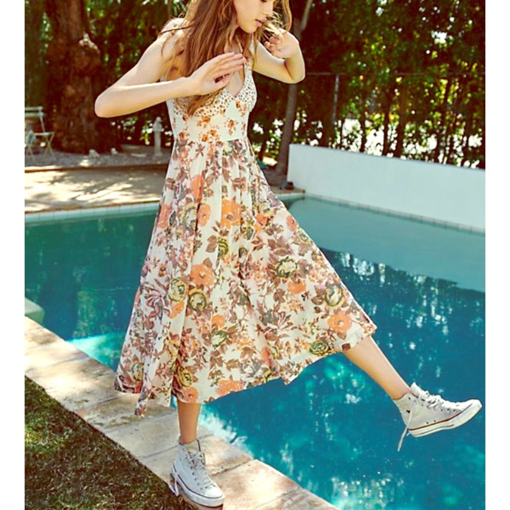 Free People Love You Midi Dress *Sold Out*